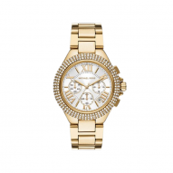 Camille Chronograph Gold-Tone Stainless Steel Watch